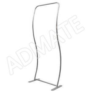 S Shape Fabric Banner Stand - Frame