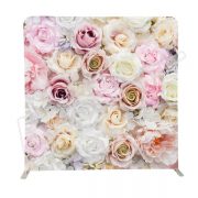 8ft fabric wedding flower photo booth backdrops 02